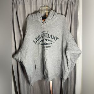 Gray legendary heavy sweatshirt size 3XL